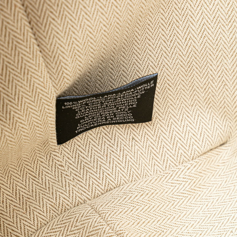 愛馬仕 Brid A 黑色 GM 手提包,橙色和藍色帆布材質,女士款-10