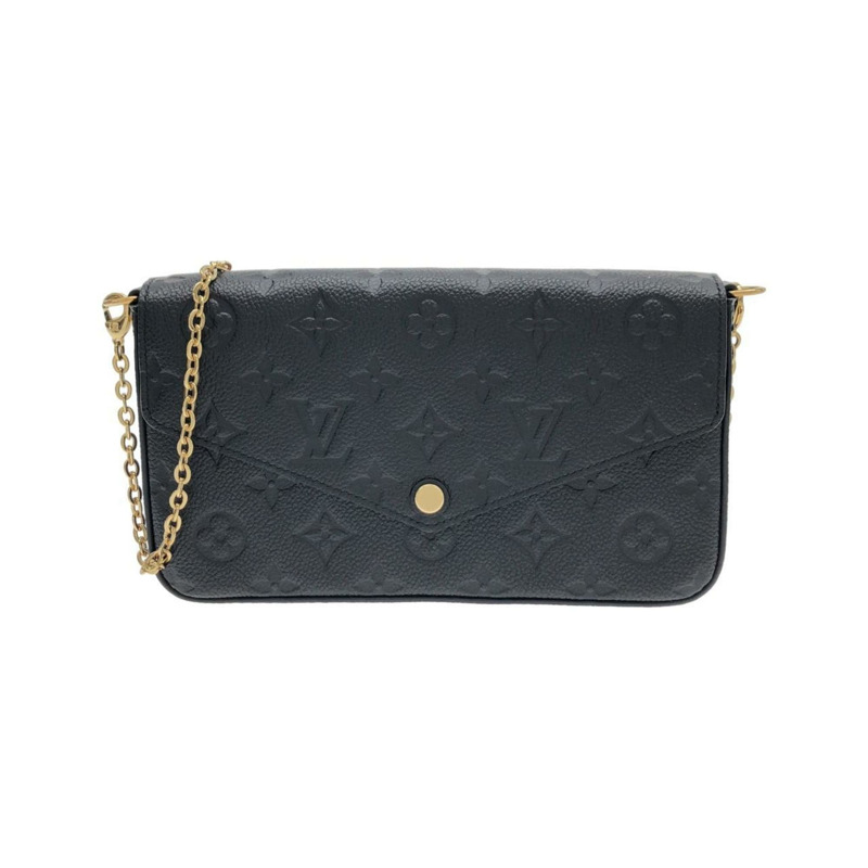 路易威登 Monogram Empreinte Pochette Felicie M64064 肩背包-0