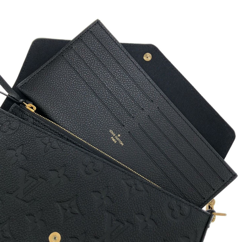 路易威登 Monogram Empreinte Pochette Felicie M64064 肩背包-6