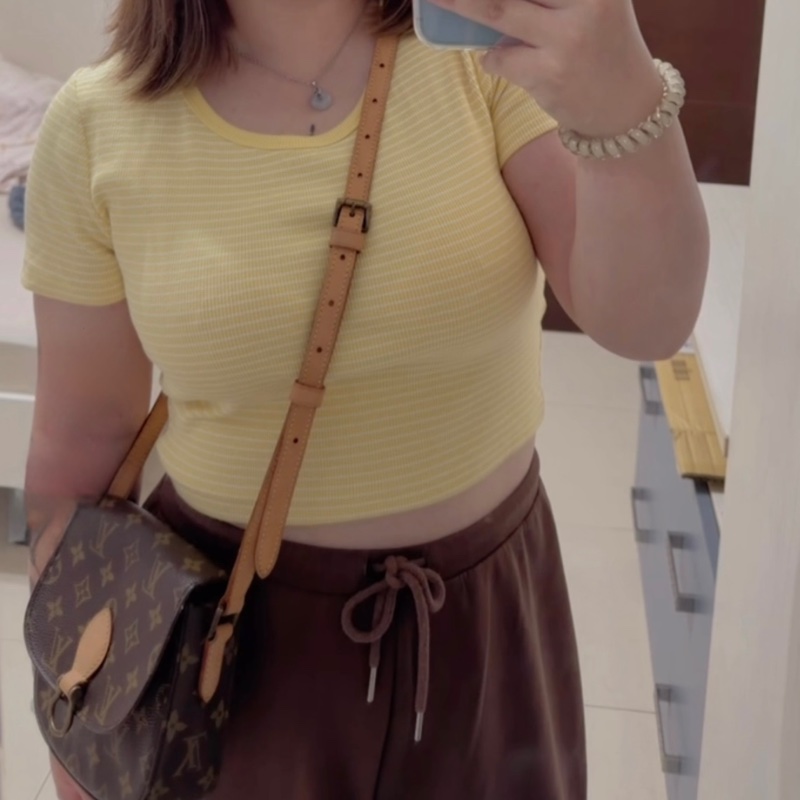 Louis Vuitton路易威登(LV)老花馬鞍包Monogram Saint Cloud PM 肩背包-8