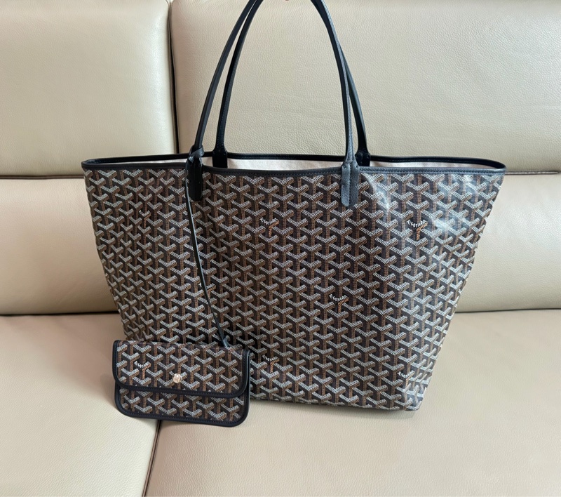 「M.Y精品」 goyard 戈雅 tote saint louis 經典黑 PM 小號-0