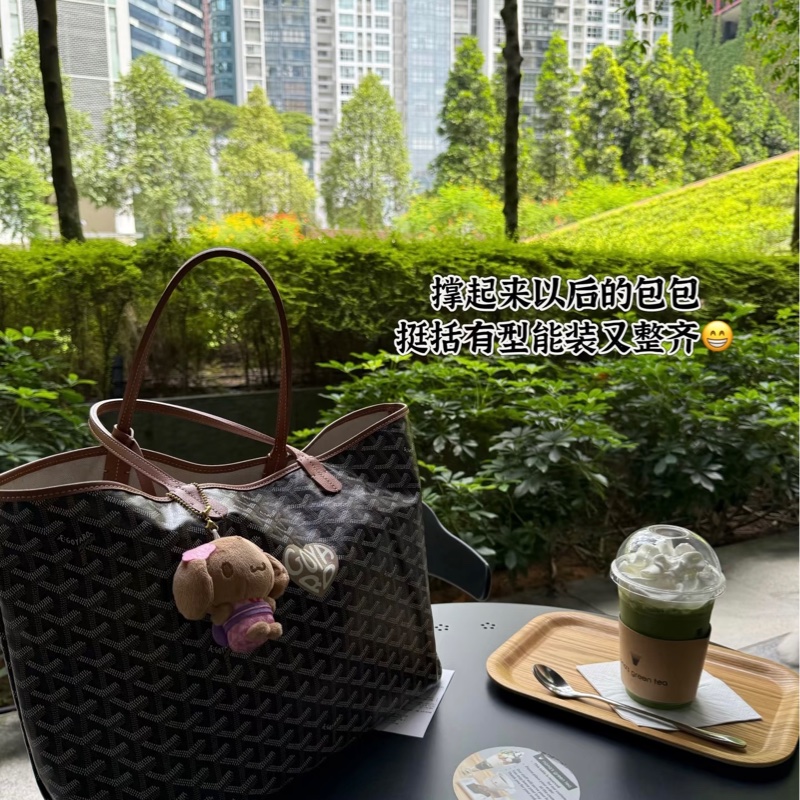 「M.Y精品」 goyard 戈雅 tote saint louis 經典黑 PM 小號-2