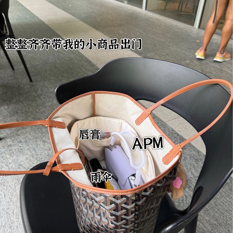 「M.Y精品」 goyard 戈雅 tote saint louis 經典黑 PM 小號-3