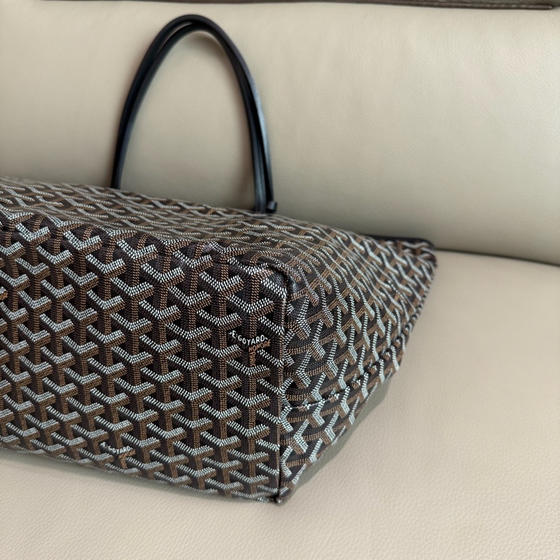 「M.Y精品」 goyard 戈雅 tote saint louis 經典黑 PM 小號-7