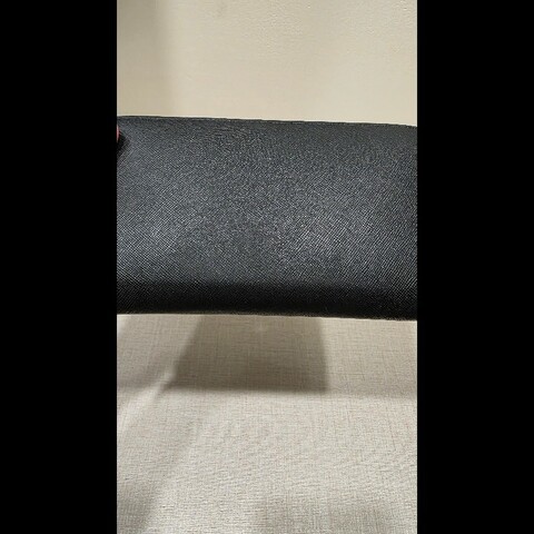 黑色萬寶龍拉鍊長夾