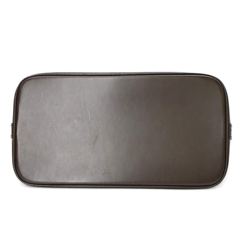 LOUIS VUITTON Damier Ebene Alma 小號手提包 棕色 N53151-4