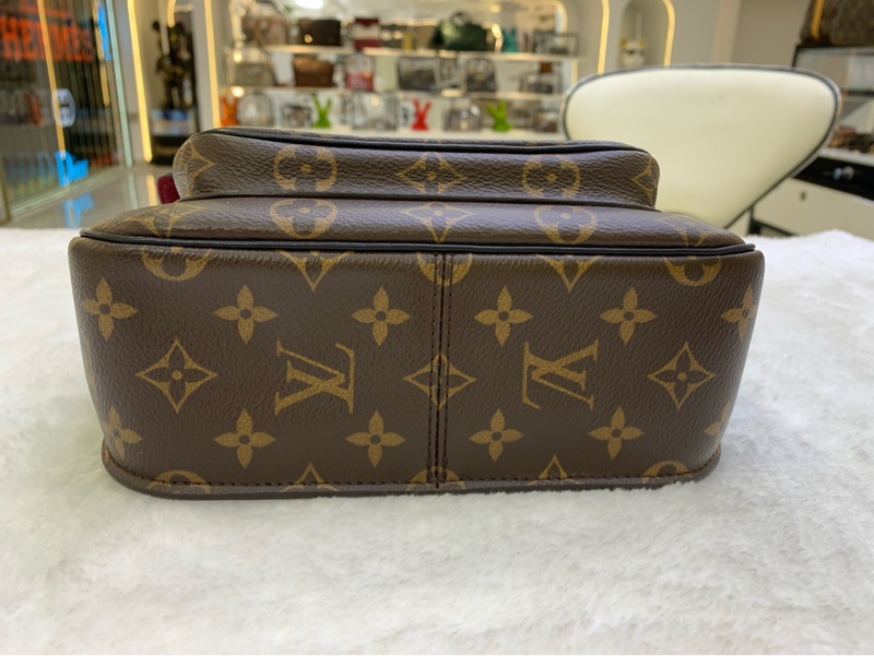 路易威登/Louis Vuitton Passy 老花斜挎包21年編碼 尺寸：23*17*9-4