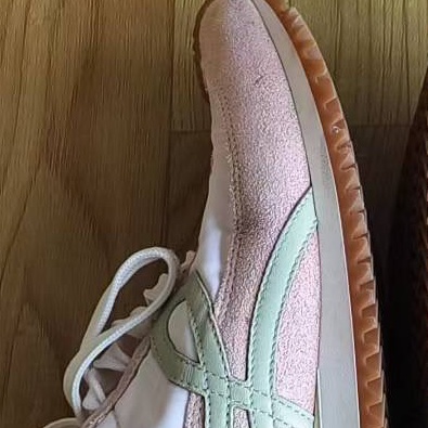 LOEWE羅意威 Flow Runner 圓頭系帶 德訓鞋 低幫 生活休閒鞋 女款 粉色37码-8