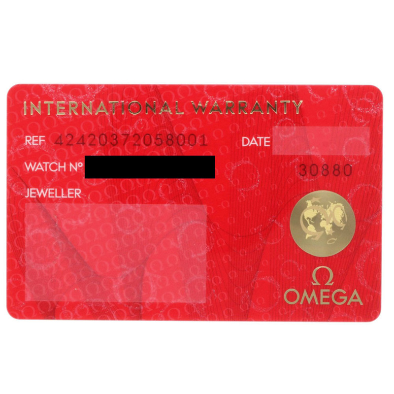 歐米茄碟飛系列尊貴腕錶，不鏽鋼材質，型號42420372058001，自動上鍊，已翻新，男士腕錶，82766XXX，鑲鑽-9