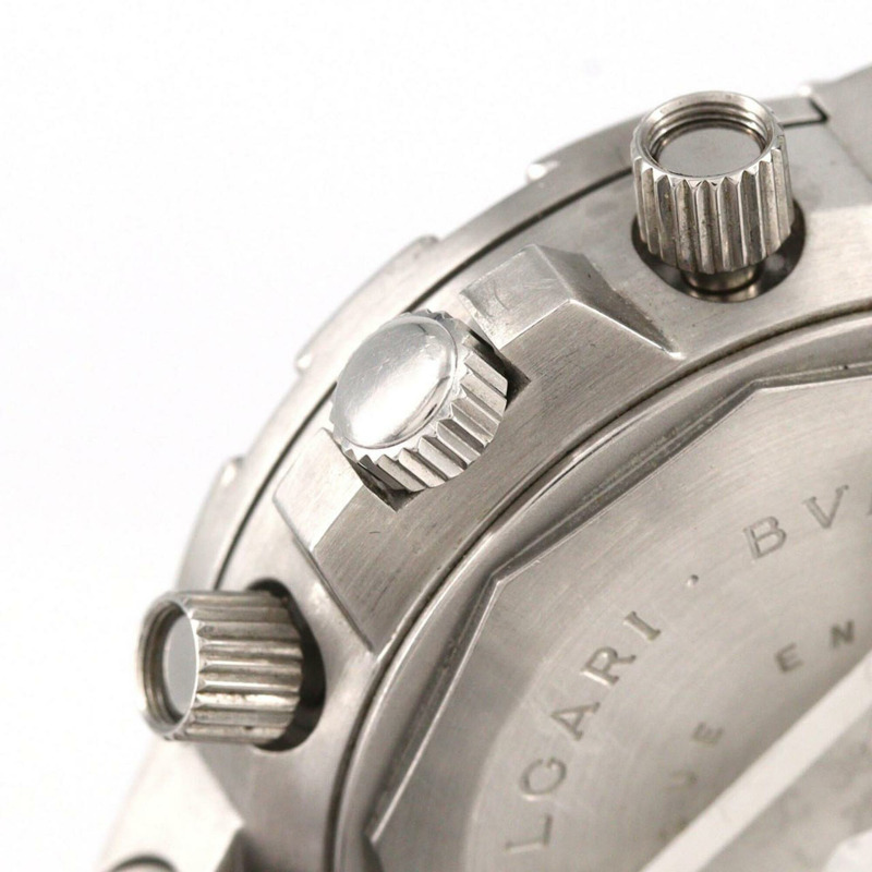 寶格麗 Scuba Chrono SC38S 不鏽鋼自動腕錶-2