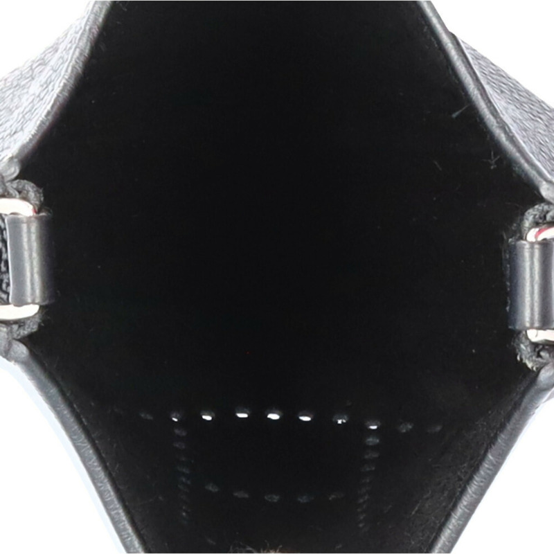 愛馬仕 Evelyne TPM 單肩背包，Taurillon Clemence 皮革，黑色，女士款-6