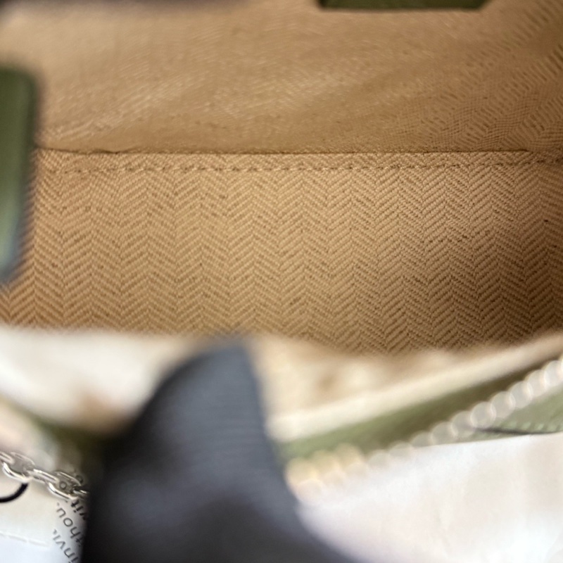 99新loewe羅意威牛油果綠puzzle nano幾何包超迷你鏈條斜挎包手提包-5