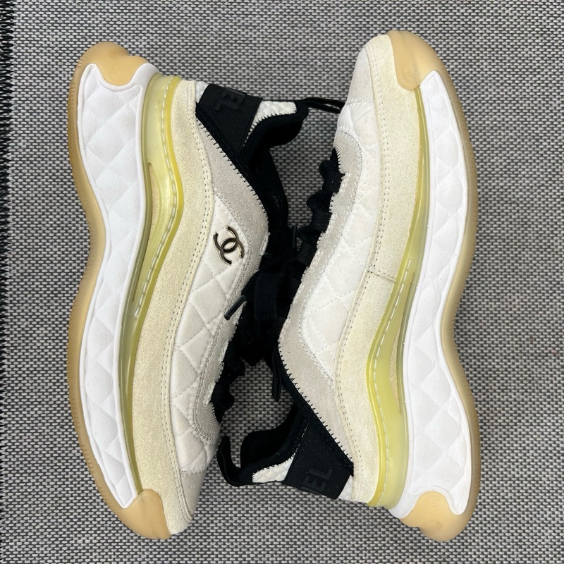 Chanel香奈兒 麂皮拼接運動鞋 35.5 碼-6