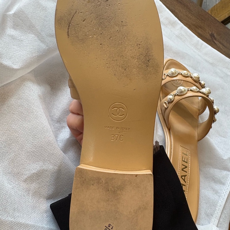 Chanel香奈兒拖鞋 37碼-2