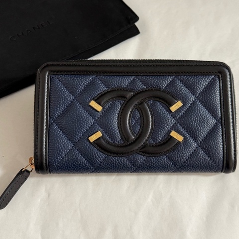 Chanel 香奈兒卡包 零錢包 幾乎全新很實用的小包 無附件