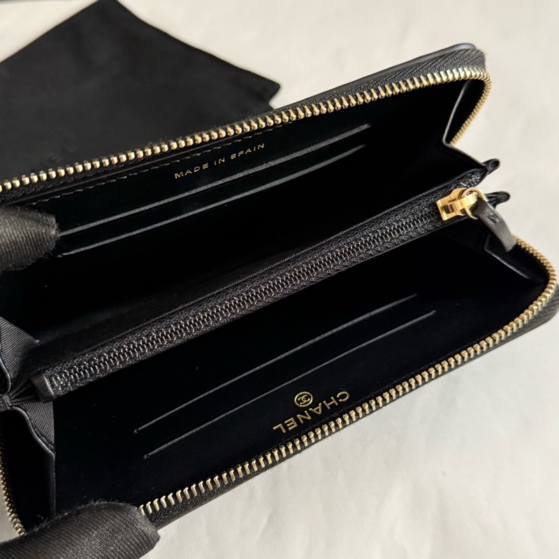 Chanel 香奈兒卡包 零錢包 幾乎全新很實用的小包 無附件-7