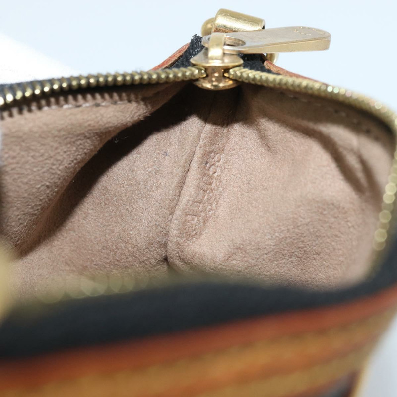 【日本直送】路易威登 Multicolor Pochette Mira PM 手拿包 黑色 M60099 LV Auth bs34318A-11