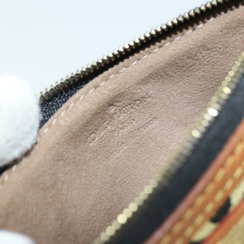 【日本直送】路易威登 Multicolor Pochette Mira PM 手拿包 黑色 M60099 LV Auth bs34318A-18