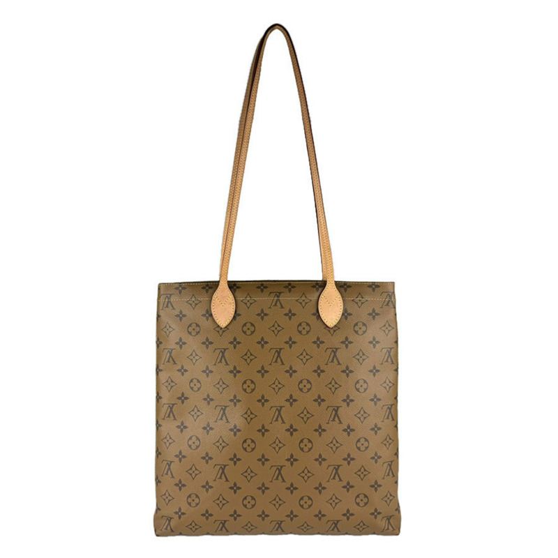 路易威登 (Louis Vuitton) LOUIS VUITTON 單肩包 Monogram Reverse Carry It 影片印花棕色 男女款 M45198 包郵 z9132-2