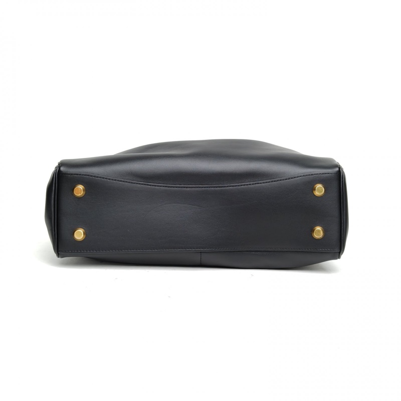 BALENCIAGA Rodeo中號黑色牛皮金扣-3