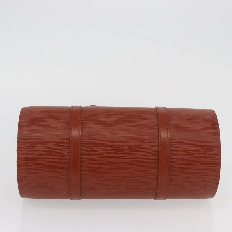 【日本直送】路易威登 Epi Soufflot 手提包 棕色 M52223 LV 正品 BAZ030A-4