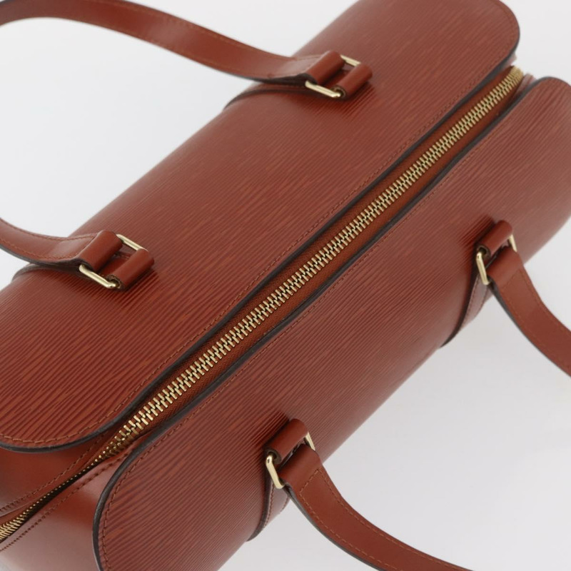 【日本直送】路易威登 Epi Soufflot 手提包 棕色 M52223 LV 正品 BAZ030A-5