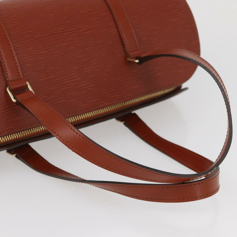 【日本直送】路易威登 Epi Soufflot 手提包 棕色 M52223 LV 正品 BAZ030A-6