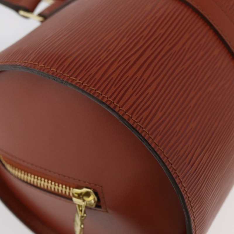 【日本直送】路易威登 Epi Soufflot 手提包 棕色 M52223 LV 正品 BAZ030A-8