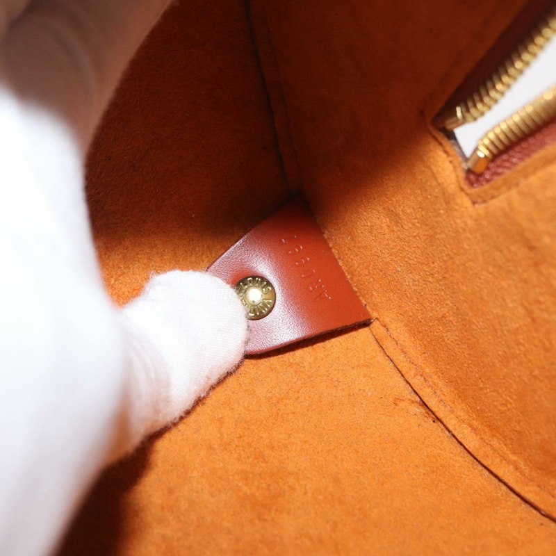 【日本直送】路易威登 Epi Soufflot 手提包 棕色 M52223 LV 正品 BAZ030A-10