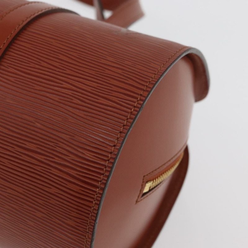 【日本直送】路易威登 Epi Soufflot 手提包 棕色 M52223 LV 正品 BAZ030A-13