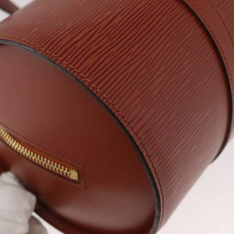 【日本直送】路易威登 Epi Soufflot 手提包 棕色 M52223 LV 正品 BAZ030A-14