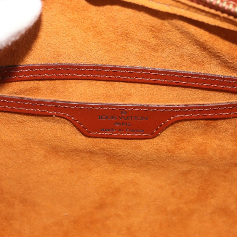 【日本直送】路易威登 Epi Soufflot 手提包 棕色 M52223 LV 正品 BAZ030A-17
