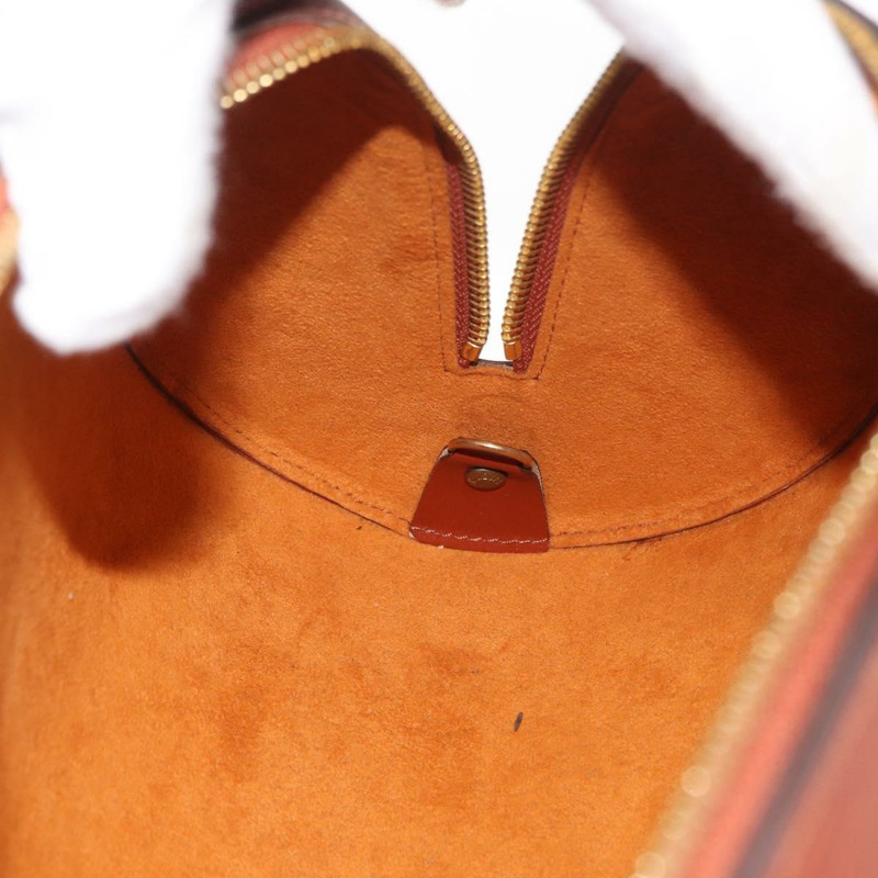 【日本直送】路易威登 Epi Soufflot 手提包 棕色 M52223 LV 正品 BAZ030A-19