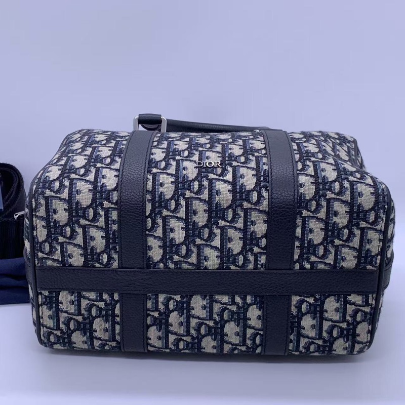 Dior迪奧 Lingot26波士頓老花手提單肩包,男女同款 上身超級帥氣,尺寸26x16×14.5-1