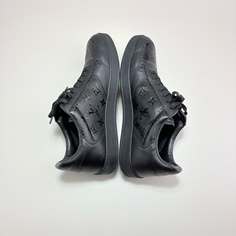 LOUIS VUITTON LV RIVOLI老花鐳射板鞋 9碼-4