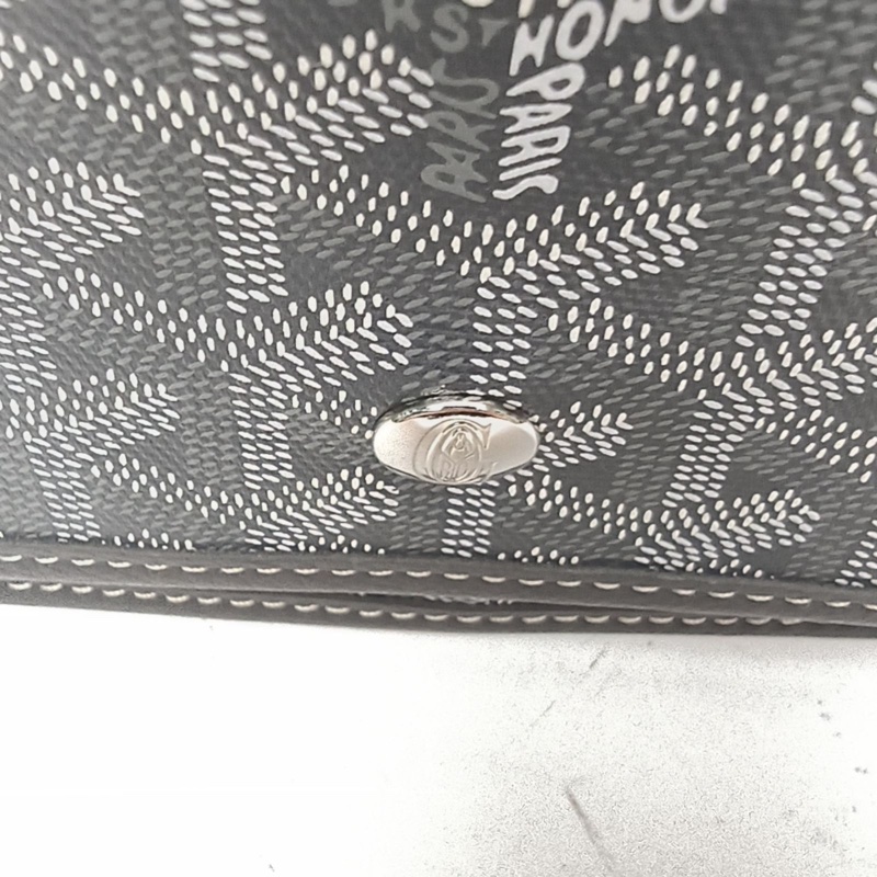 GOYARD PLUMET三層WOC灰色PVC-4