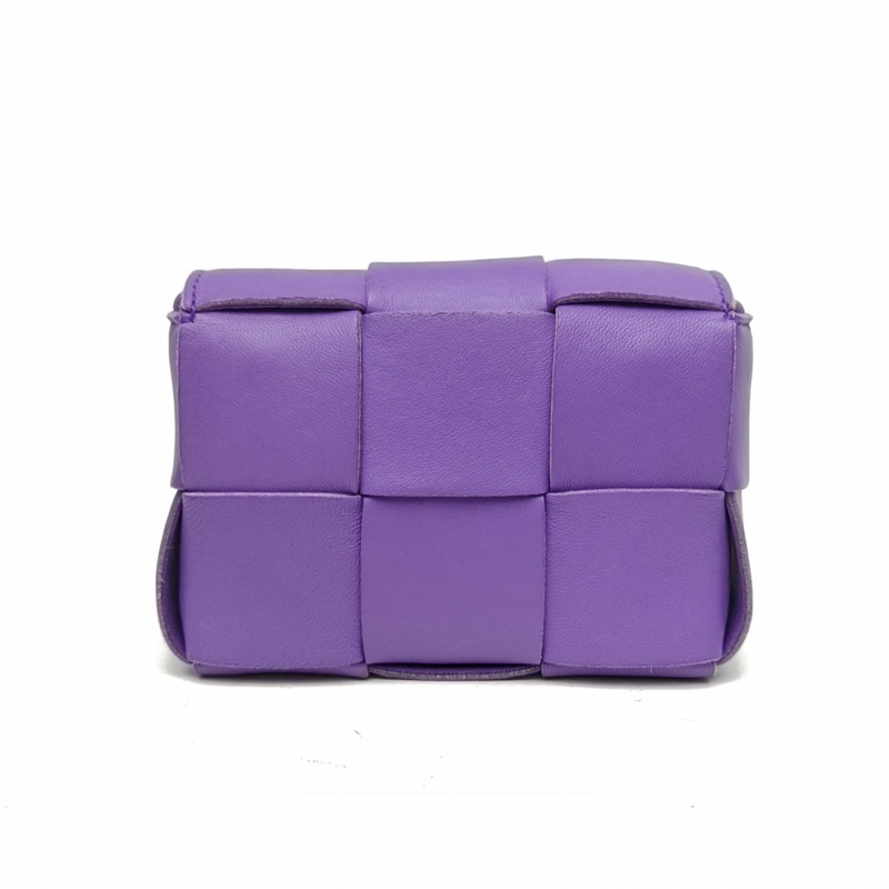 BOTTEGA VENETA CassetteMini12紫色羊皮-2