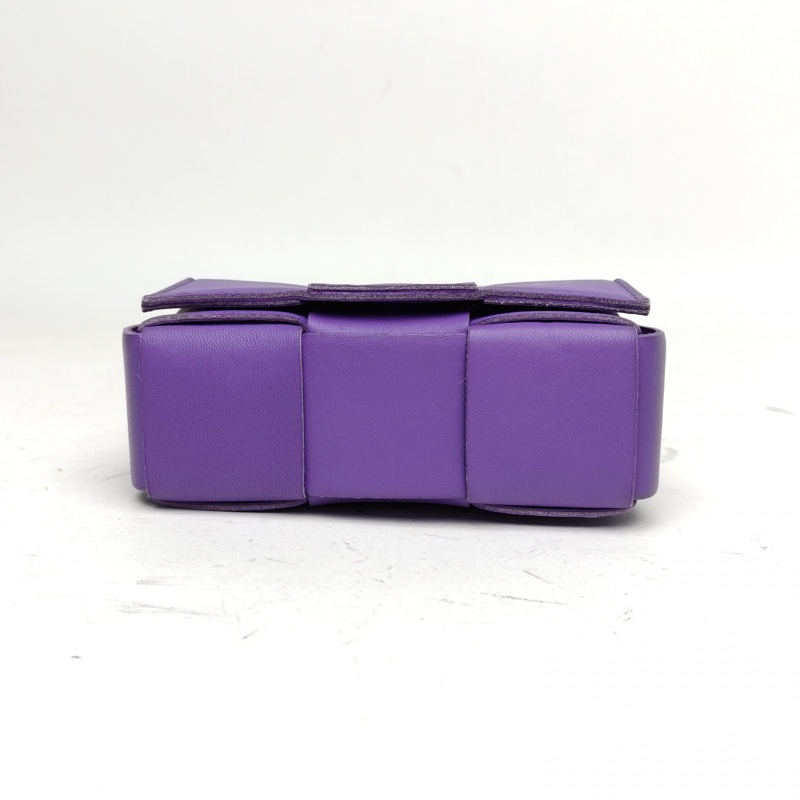 BOTTEGA VENETA CassetteMini12紫色羊皮-3