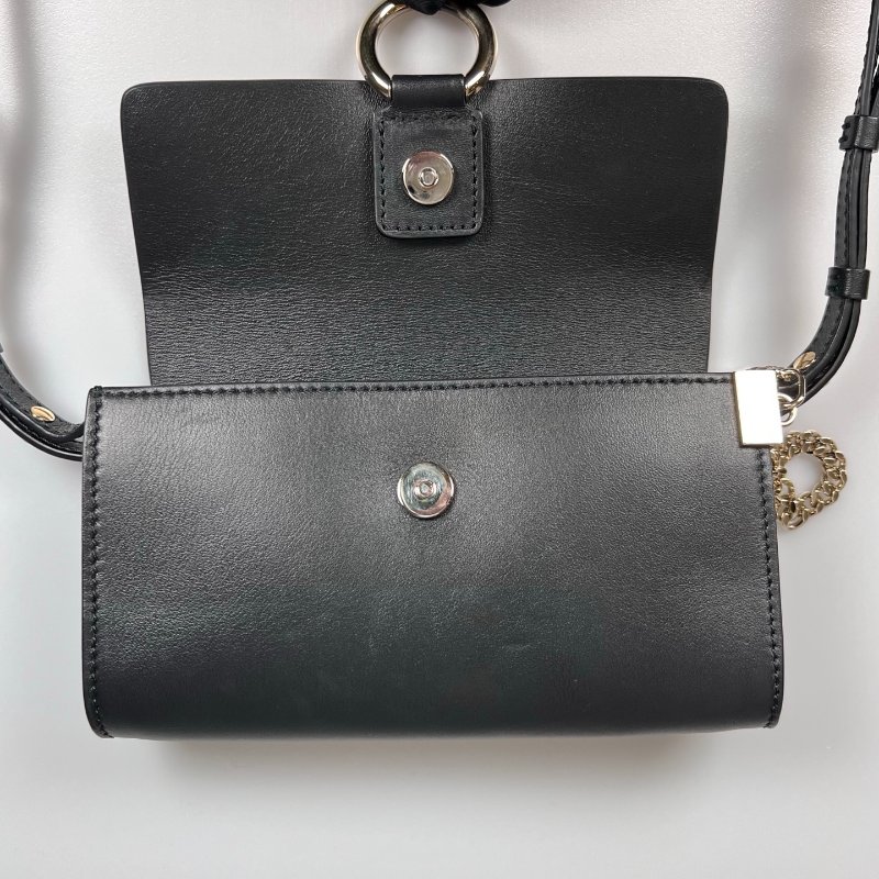 CHLOE 黑FAYE 金鍊包-5