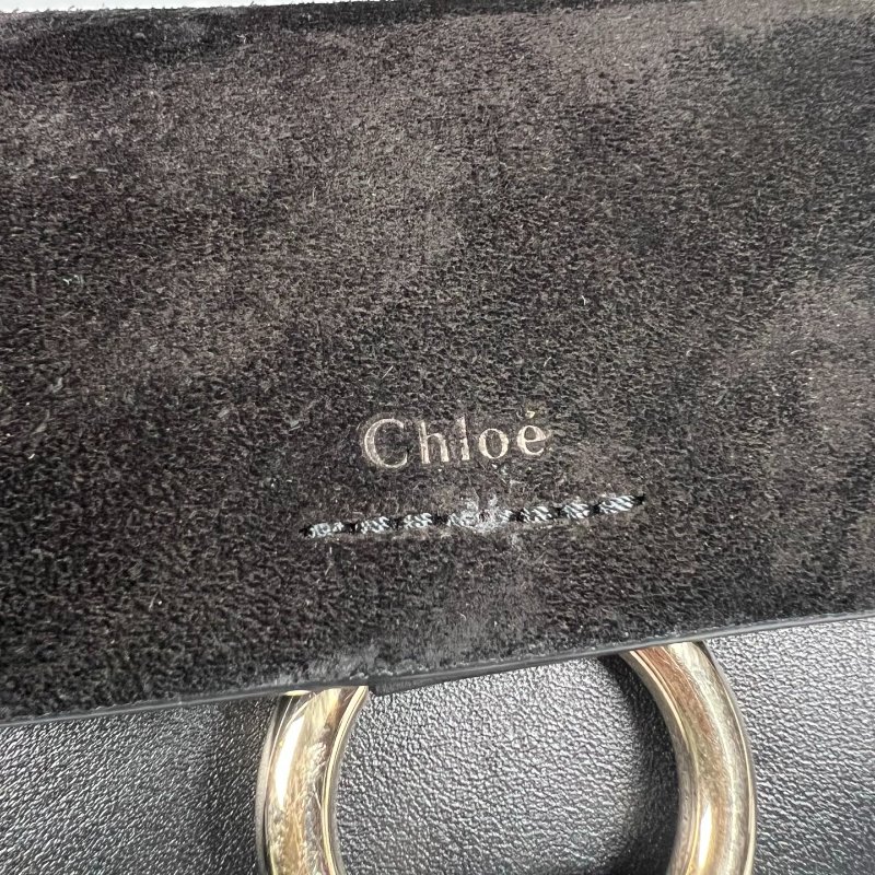 CHLOE 黑FAYE 金鍊包-8