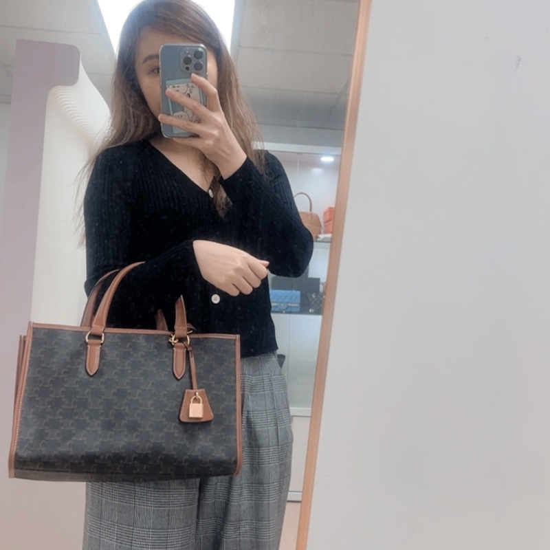 Celine 橫版托特 A4🉑-12