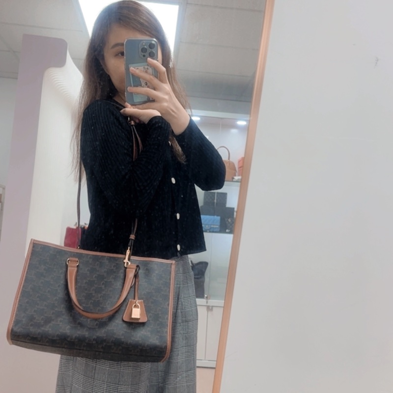 Celine 橫版托特 A4🉑-13