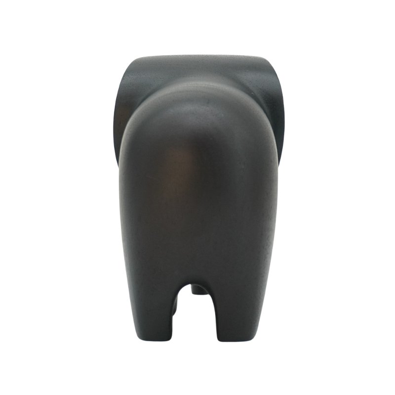 Hermes 展示品 實心烏木色桃花心木紙鎮(烏木棕)-3