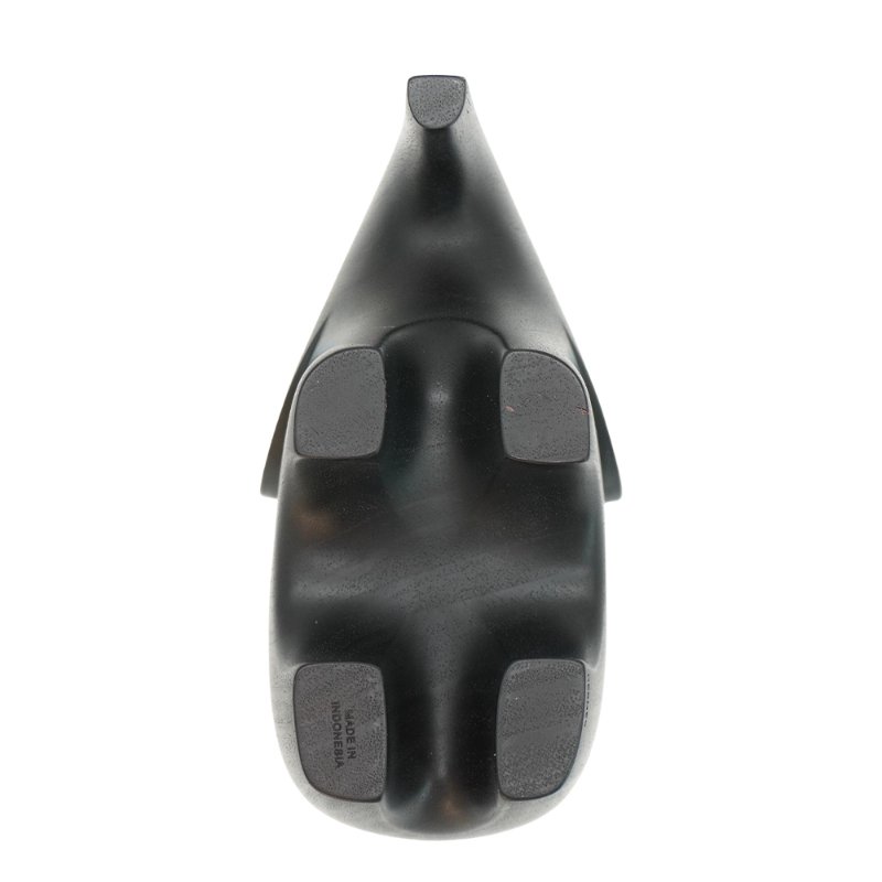 Hermes 展示品 實心烏木色桃花心木紙鎮(烏木棕)-4