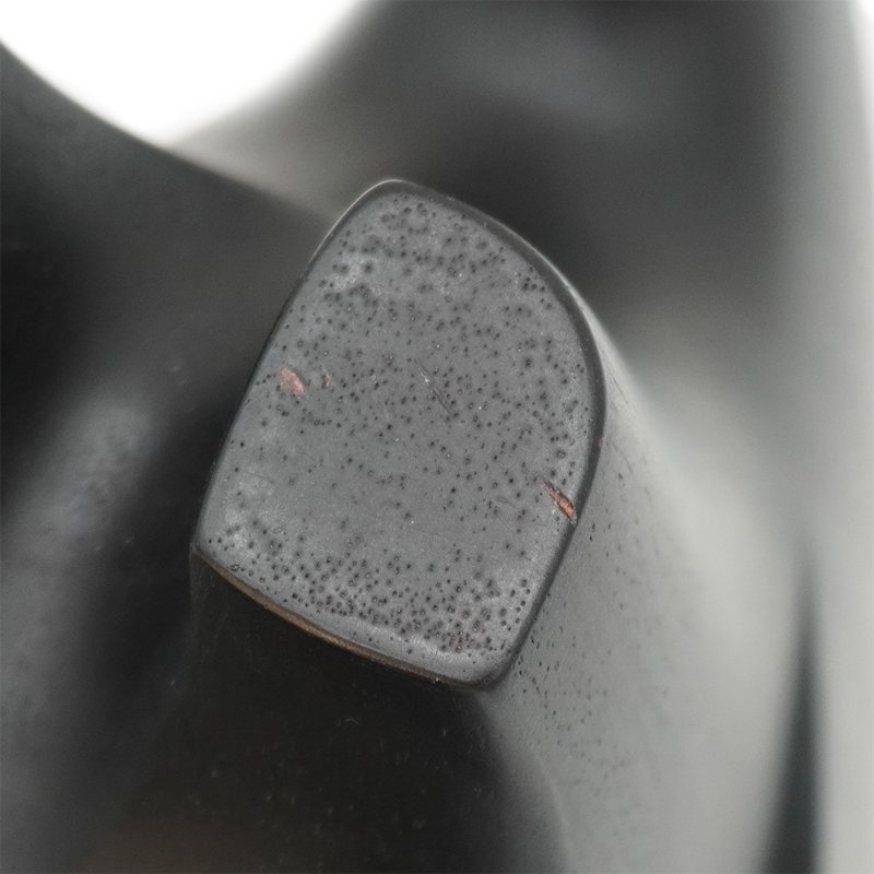 Hermes 展示品 實心烏木色桃花心木紙鎮(烏木棕)-5