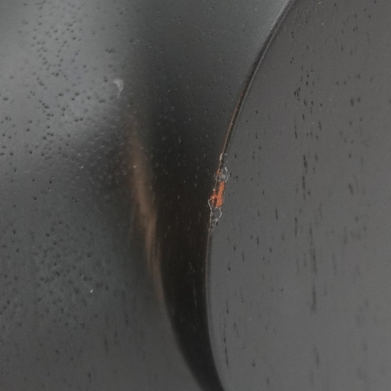 Hermes 展示品 實心烏木色桃花心木紙鎮(烏木棕)-6