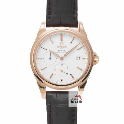 【大眾名錶】OMEGA歐米茄 4652.20.32 碟飛系列 白面 同軸擒縱 動力儲存 日期窗/動能顯示 底蓋裸空 G212