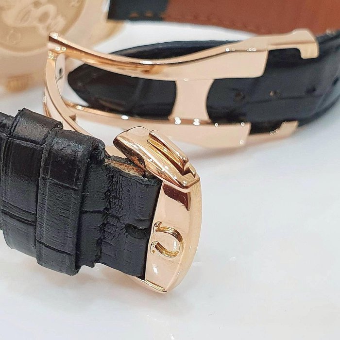 【大眾名錶】OMEGA歐米茄 323.53.40.40.01.001 超霸系列 黑面盤 18K玫瑰金 2013/02台灣AD B1188-6