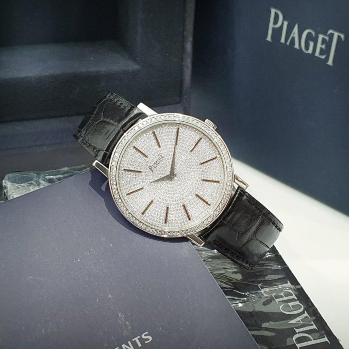 【大眾名錶】PIAGET伯爵 ALTIPLANO系列 G0A36129 滿天星鑽圈 18K白金 B1099-1