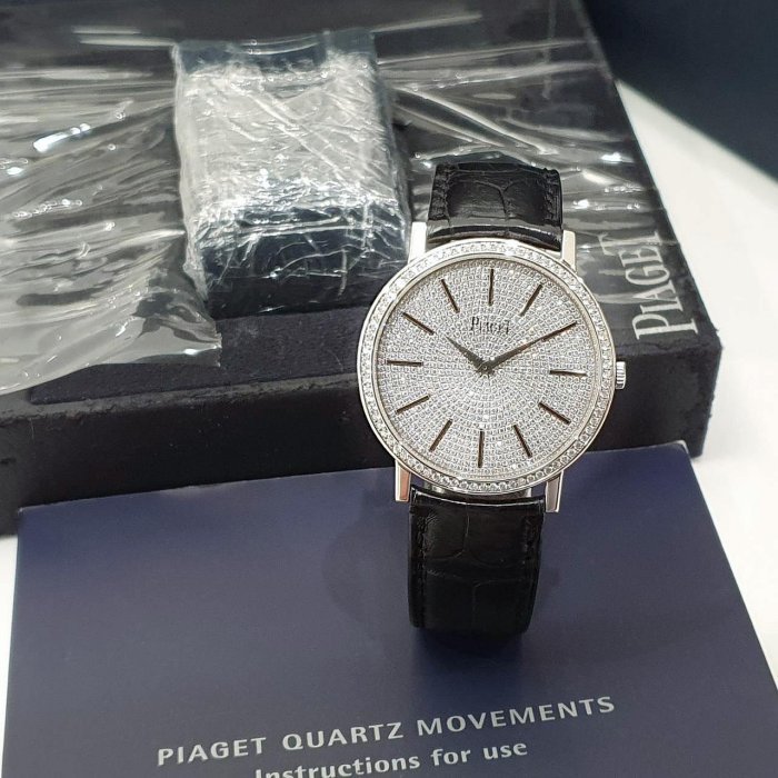 【大眾名錶】PIAGET伯爵 ALTIPLANO系列 G0A36129 滿天星鑽圈 18K白金 B1099-2